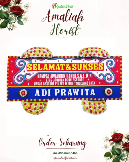 Papan Bunga Ucapan Selamat Antapan